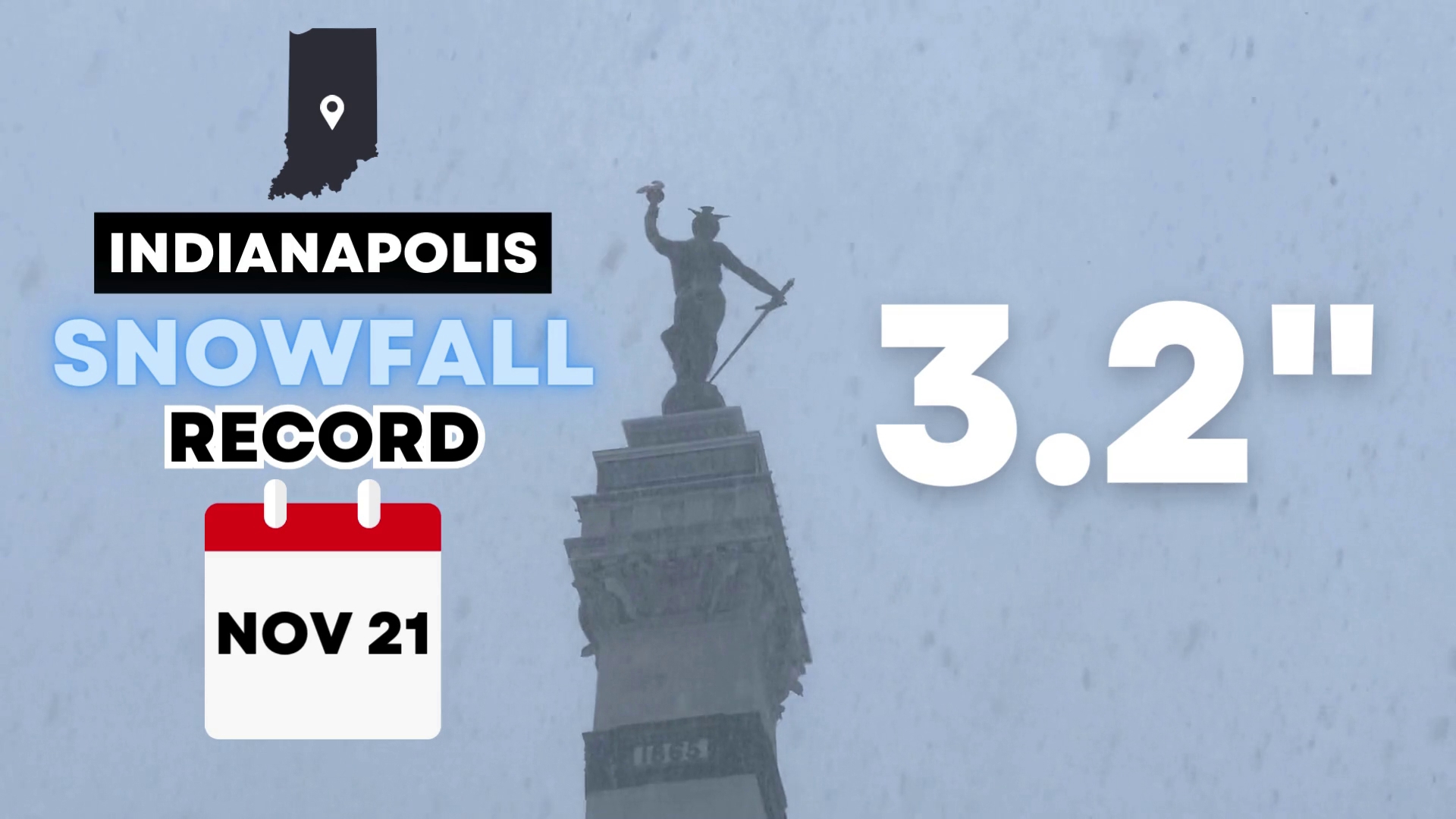 How much snow did Indiana pick up on Thursday? | wthr.com