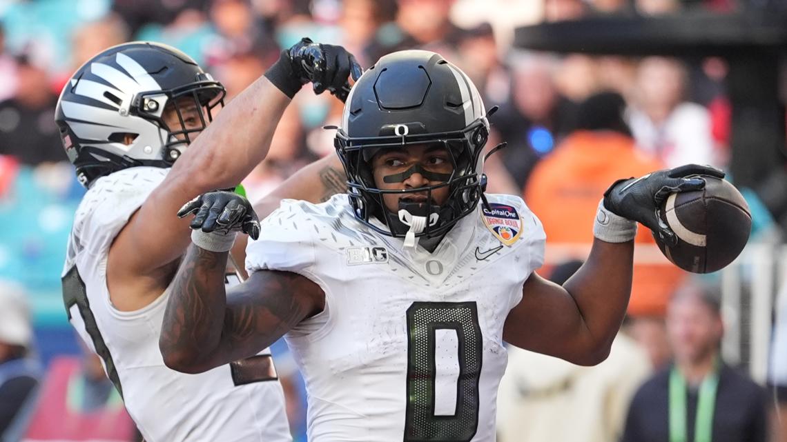 Oregon running back Jordon Davison ruled out for Peach Bowl vs. Indiana