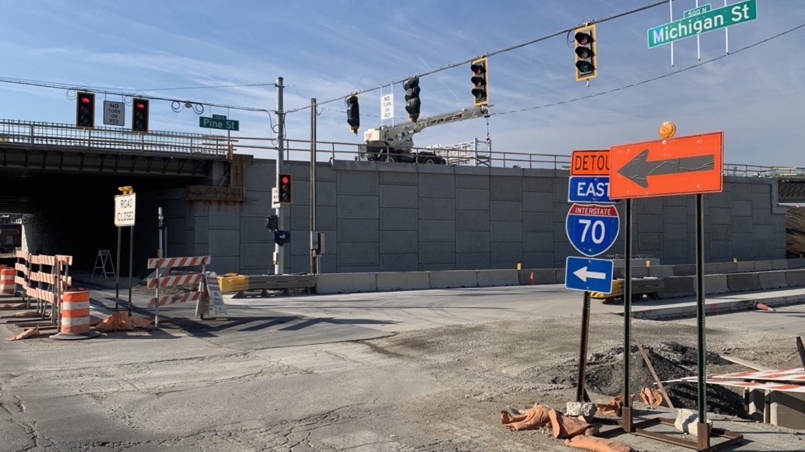 Downtown Indianapolis interstate ramp expected to reopen