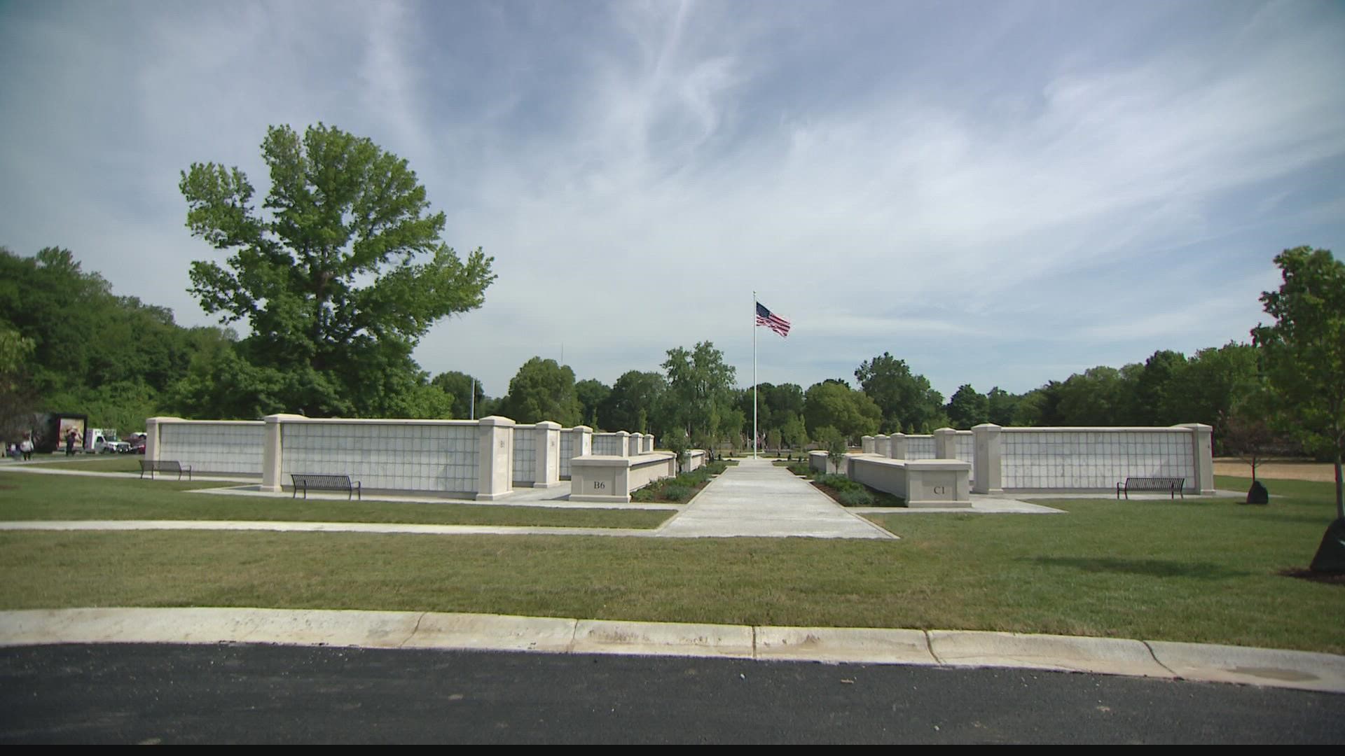For the first time since 1959 the VA is dedicating a new columbarium in Indianapolis.