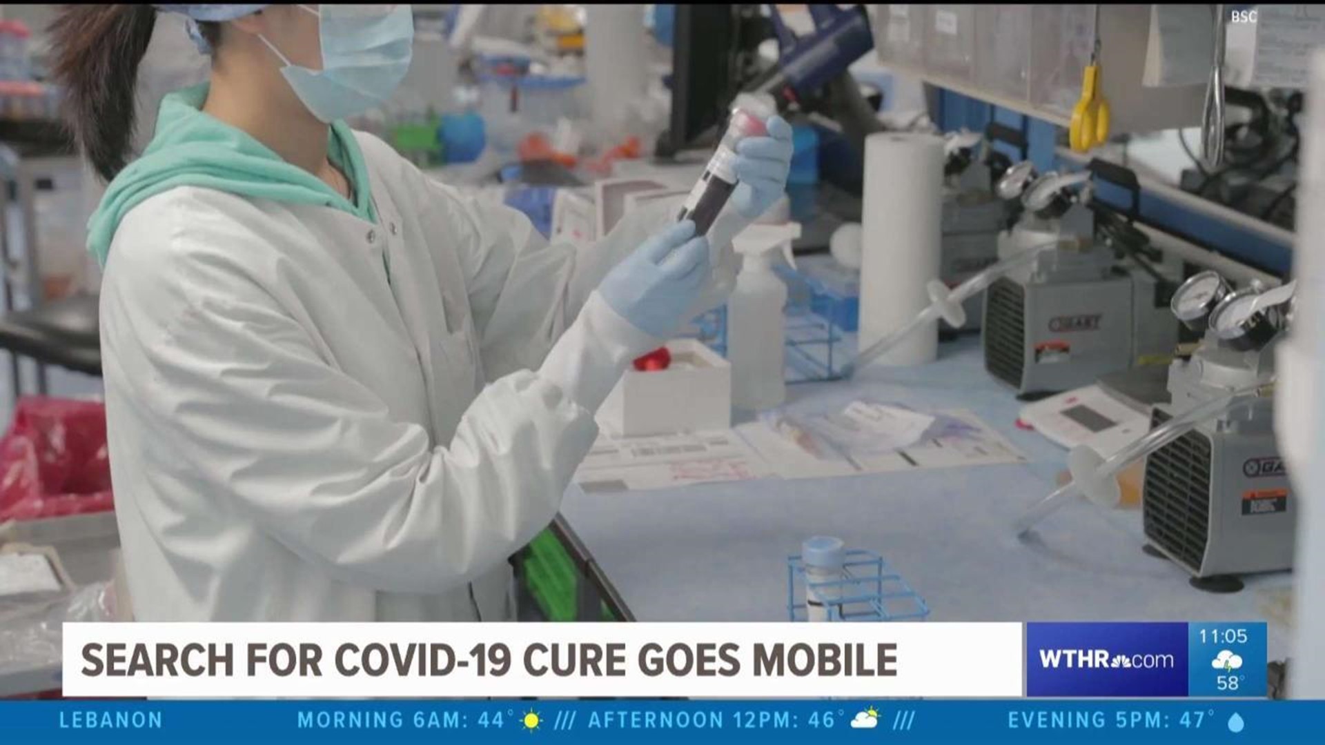 Search for COVID-19 cure goes mobile