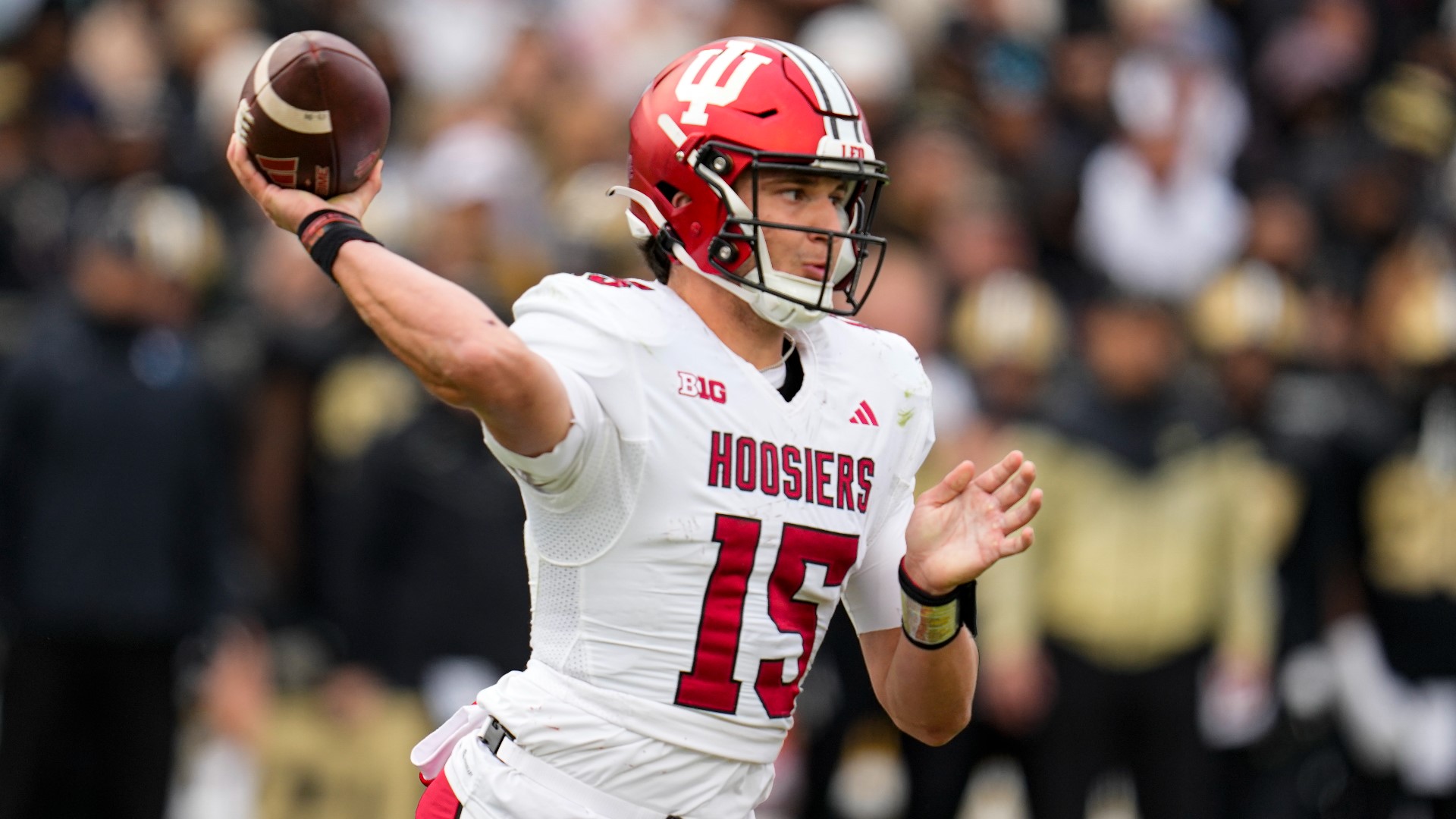 Purdue Win Third Consecutive Old Oaken Bucket 35 31 Over Indiana 