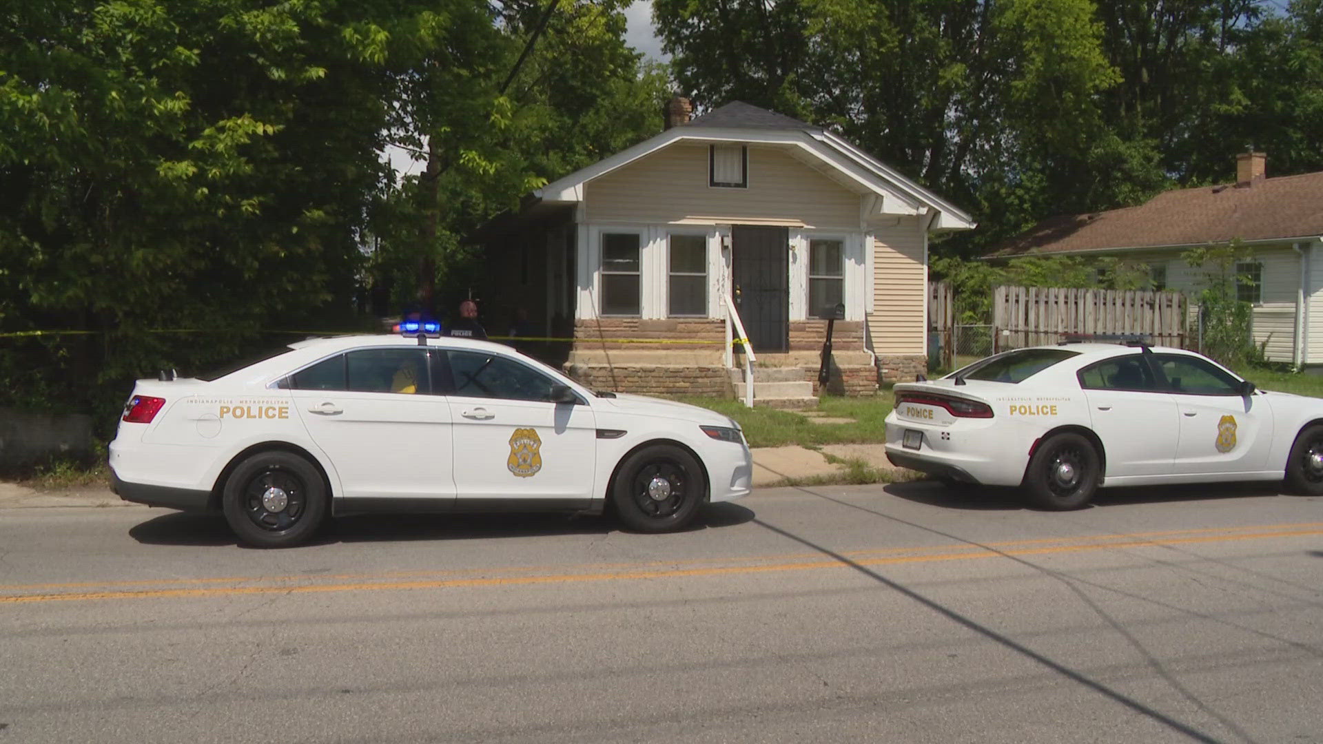 The incident happened around 2 p.m. Friday near the intersection of East 30th Street and Ralston Avenue.