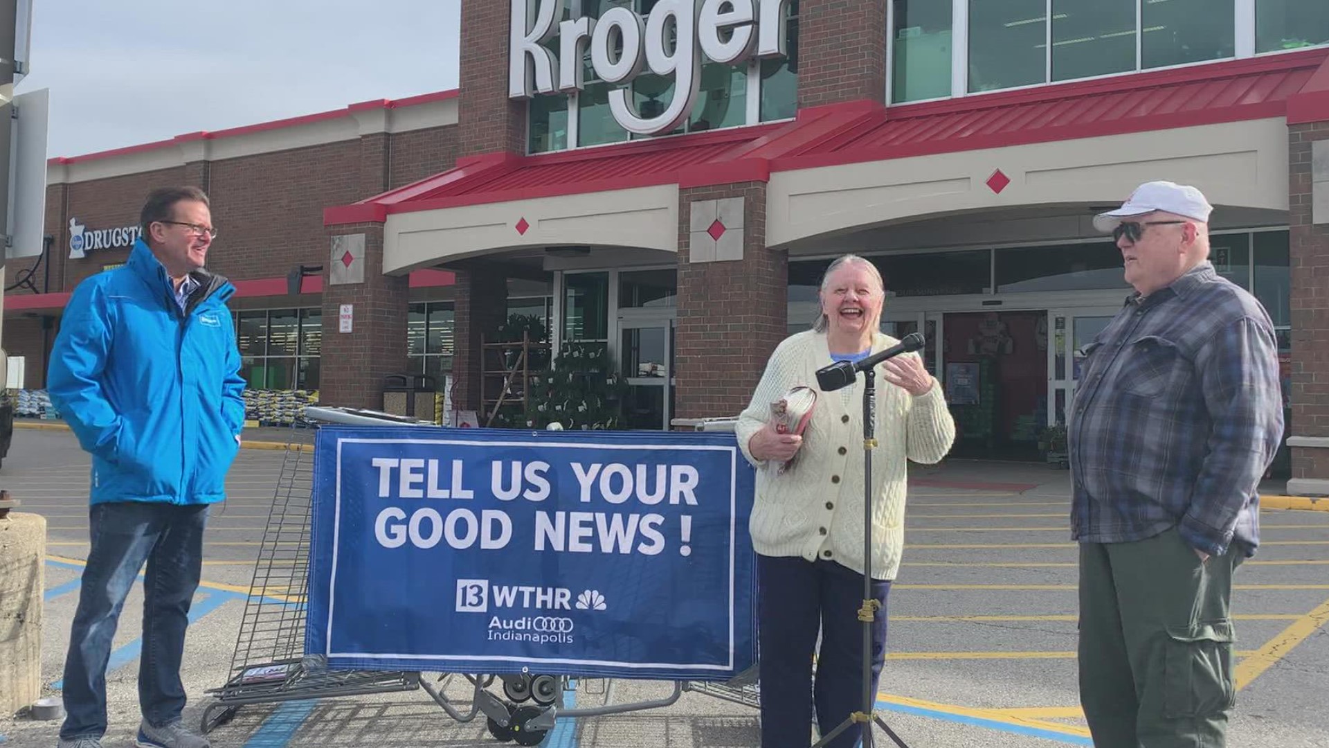 "We're gonna have a big Thanksgiving," said one woman at a northeast side Kroger.