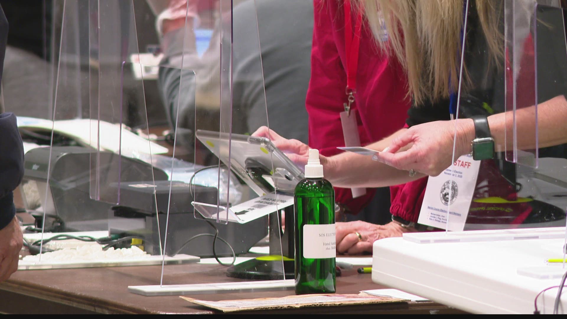 Marion County voters broke records over the weekend. More than 16 thousand people lined up to cast their ballots.