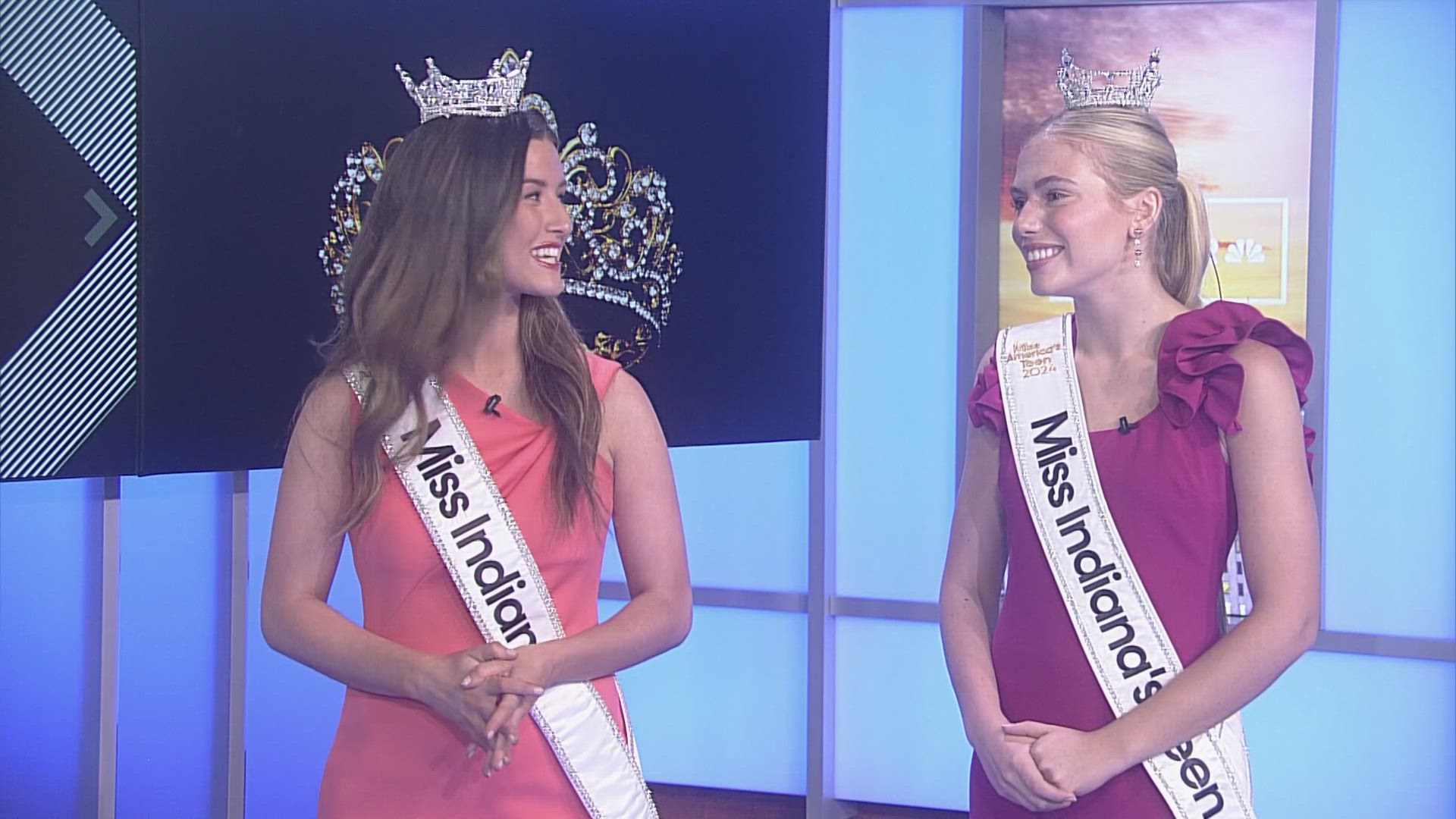 Both women will be competing in Miss America and Miss America's Outstanding Teen later this year.