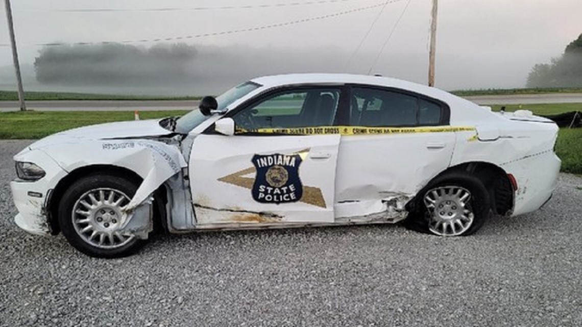 Driver hits State Police troopers in cruiser on I-80 in Gary - Vimarsana News