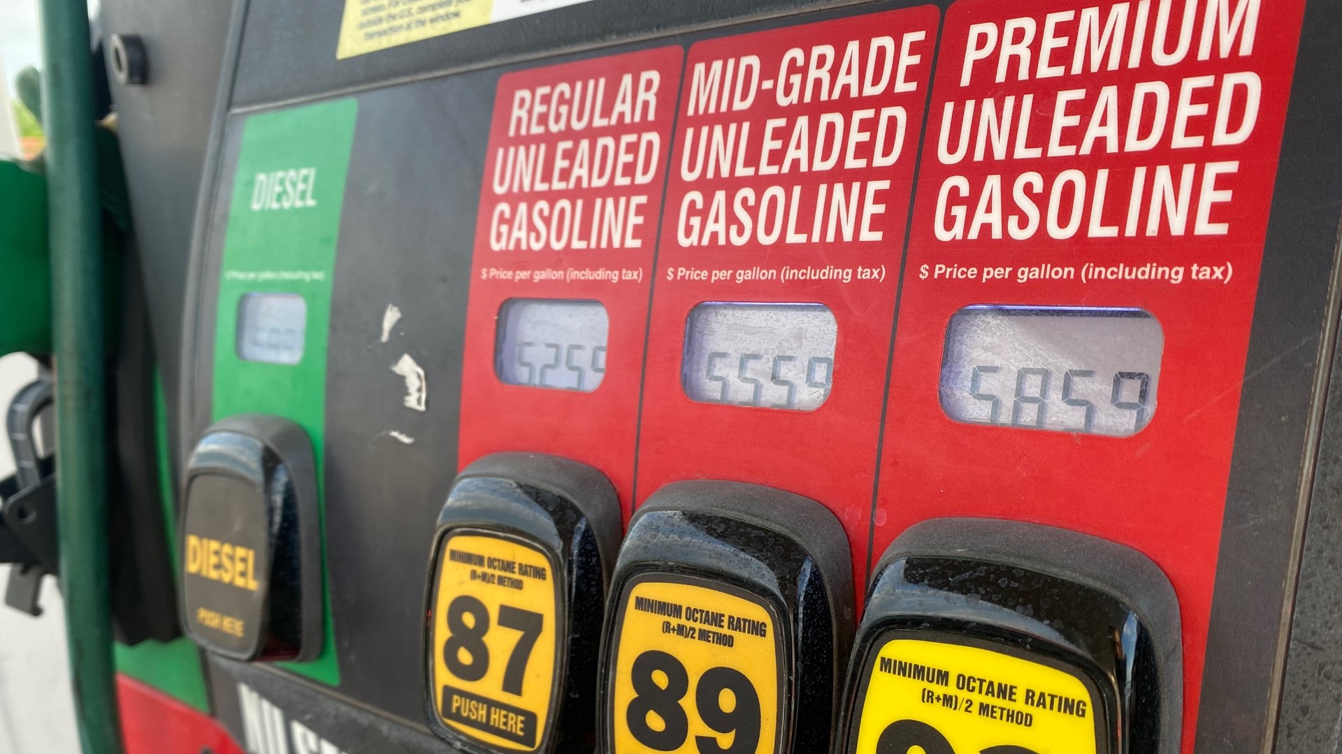 Hoosiers will pay 61 cents per gallon in taxes on gasoline, the state Department of Revenue announced Monday.