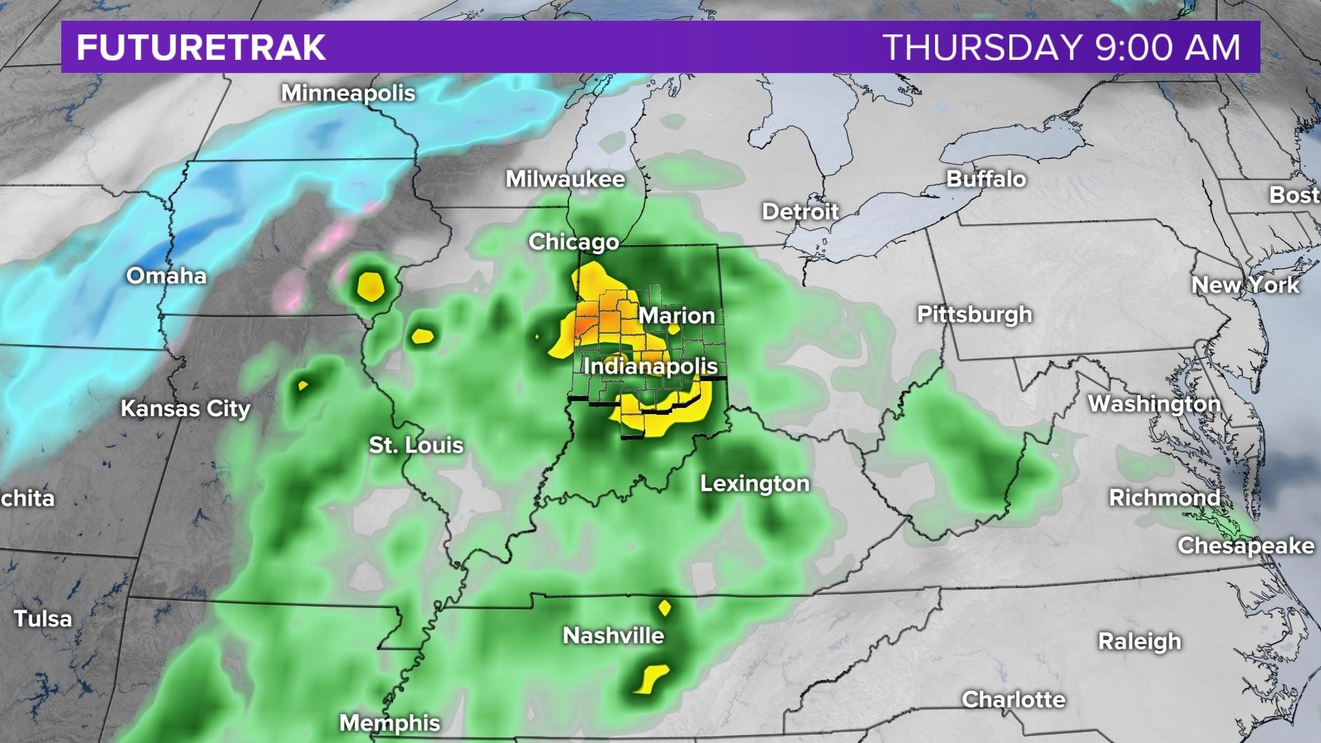 Warming trend with rain, not snow for central Indiana | wthr.com