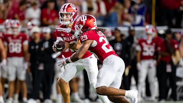 Lee Beebe Jr. rushes for 203 yards and No. 4 Indiana holds off surprising Northwestern 29-23