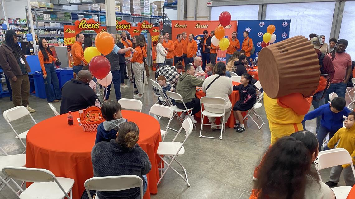 Military families receive All-Star shopping spree ahead of NCAA Final Four weekend in Indianapolis