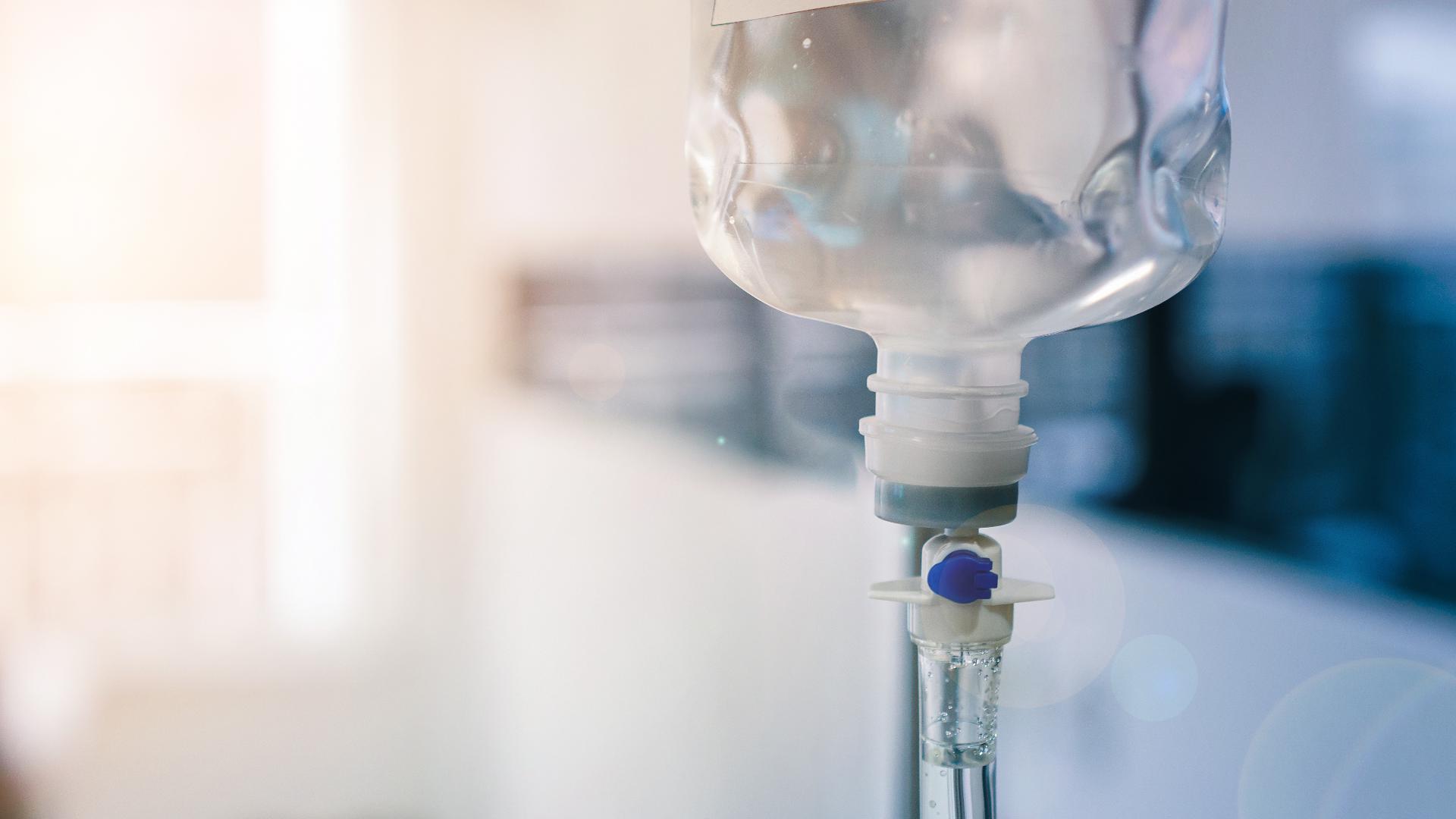 Some hospitals are having to prioritize what patients get the fluids.