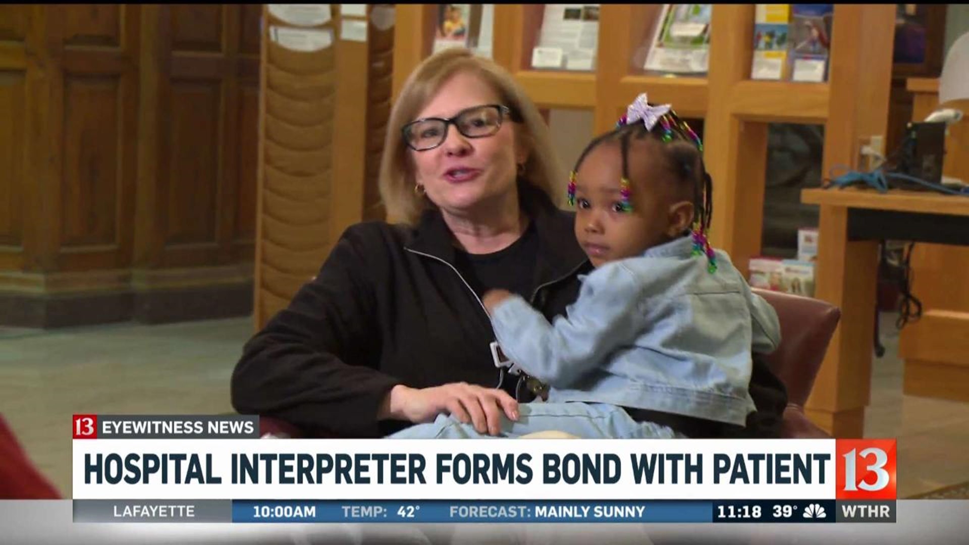 Interpreter bonds with patient