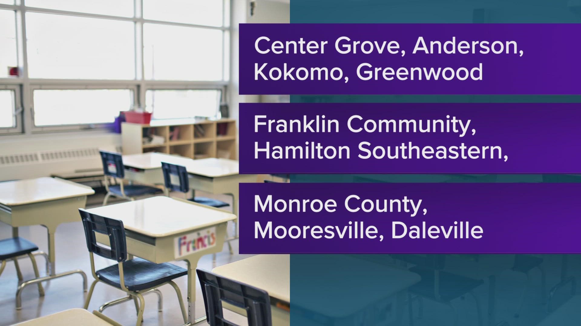 Indiana schools districts head back to school