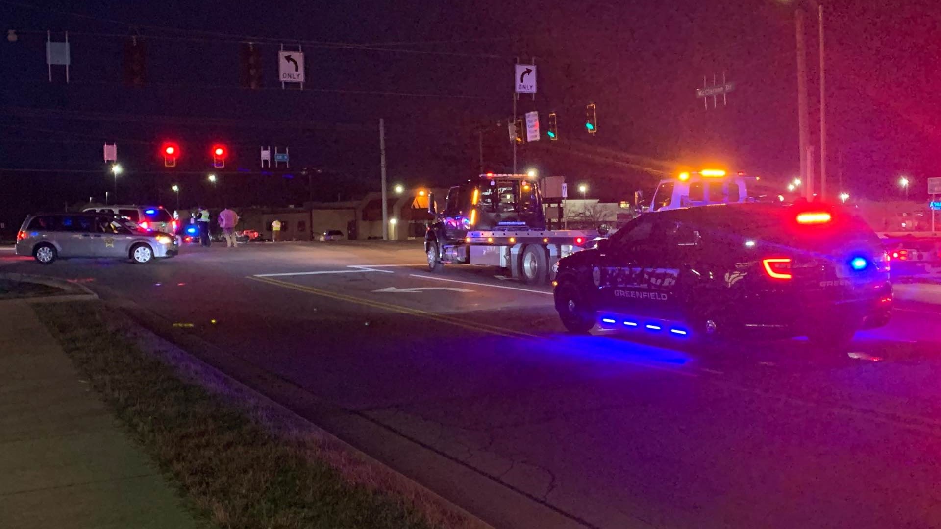 Motorcyclist dies after chase, crash in Greenfield
