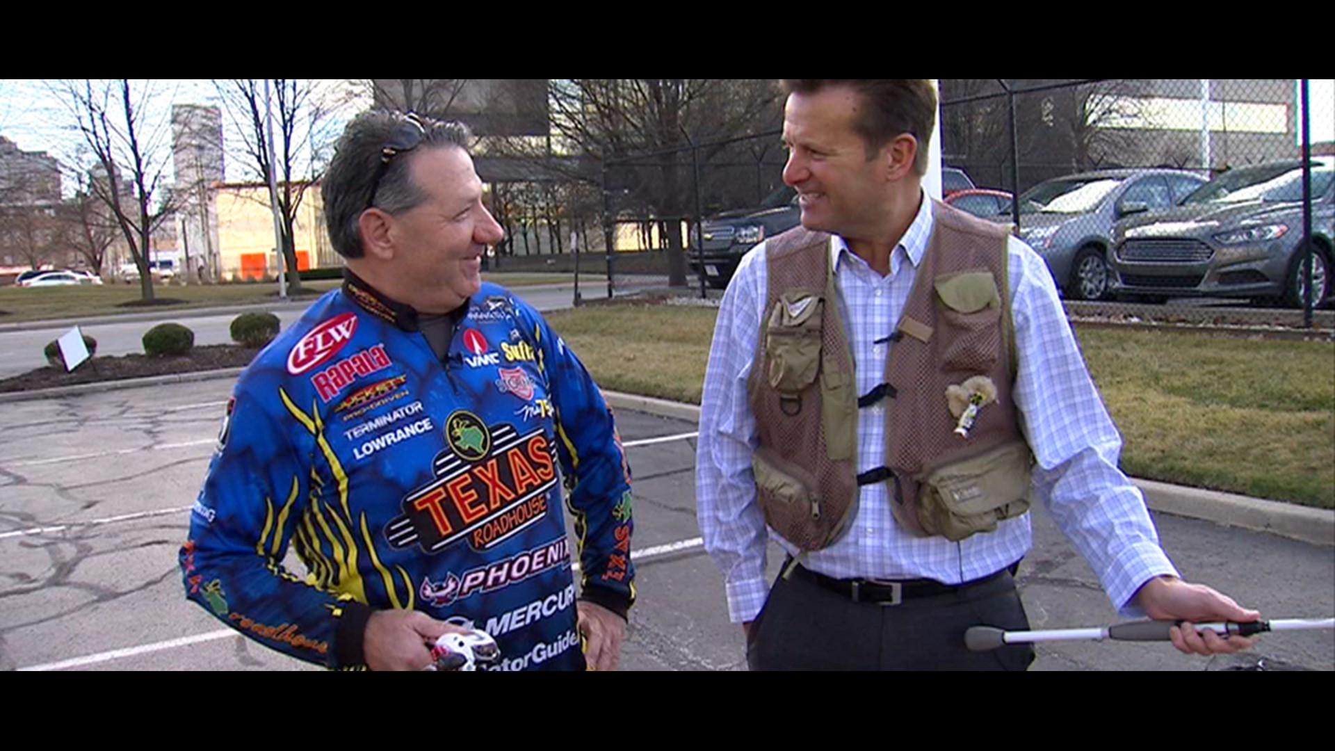 Dave Calabro Tests Fishing Skills With Pro Angler | Wthr.com