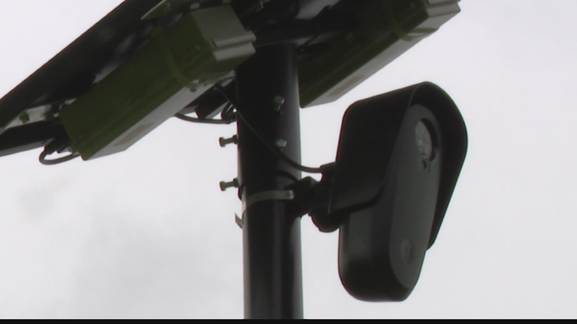 Hancock County Sheriff Brad Burkhart said the cameras aren't "Big Brother," but they can help deputies identify cars that may have been involved in crimes.