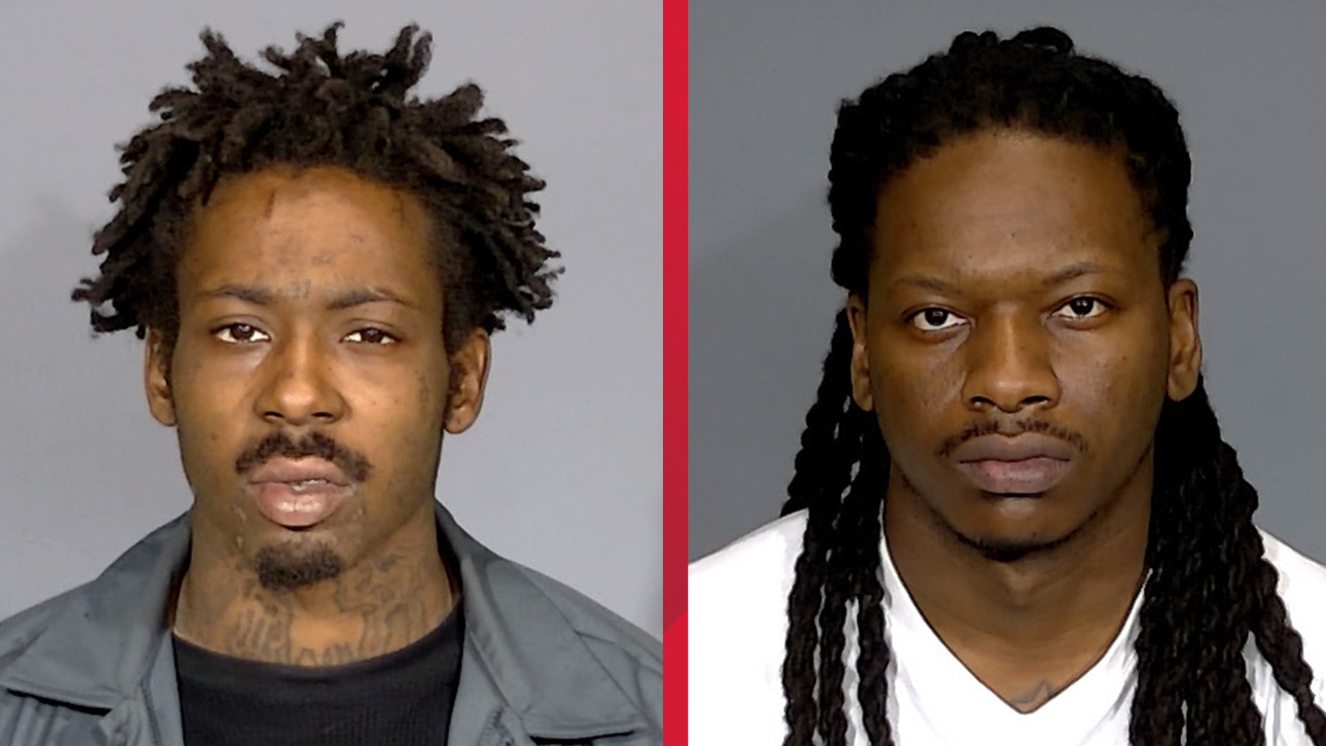 Donta Allen, 24, and Lance McGee, 29, are accused of robbing multiple Disc Replays, Game Stops and Auto Zones in central Indiana within a 15-day span.