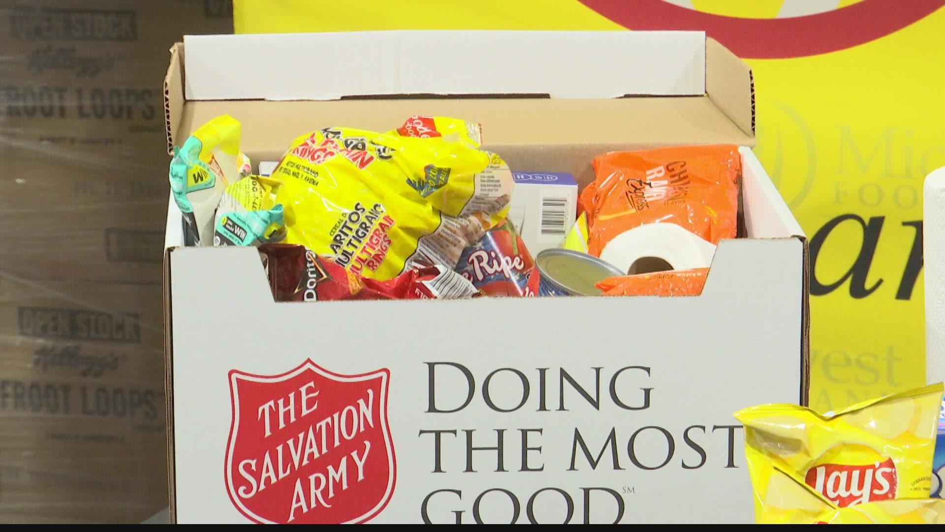 It's one of the largest tornado events ever responded to by the food bank.