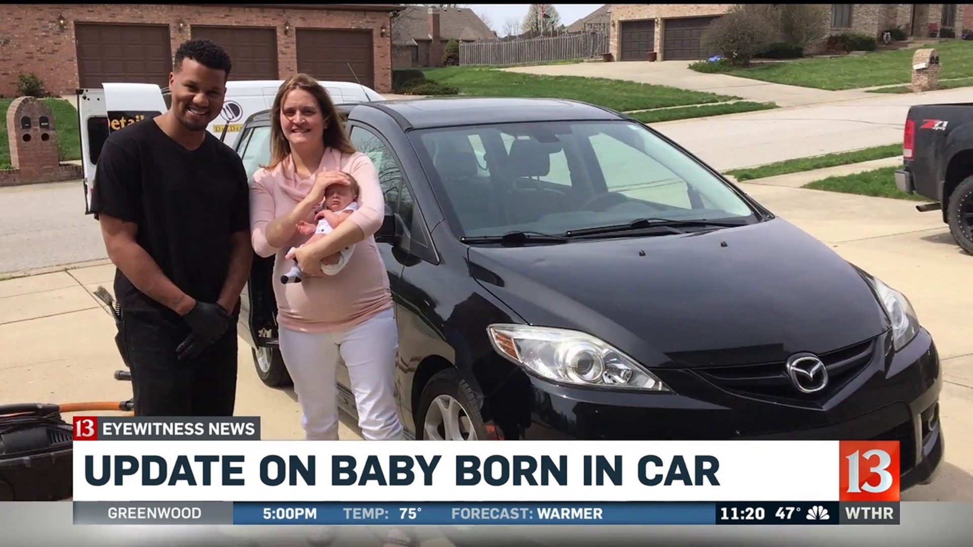 Baby born in car update