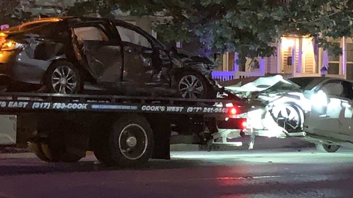 2 IMPD officers suspended after fatal crash investigation