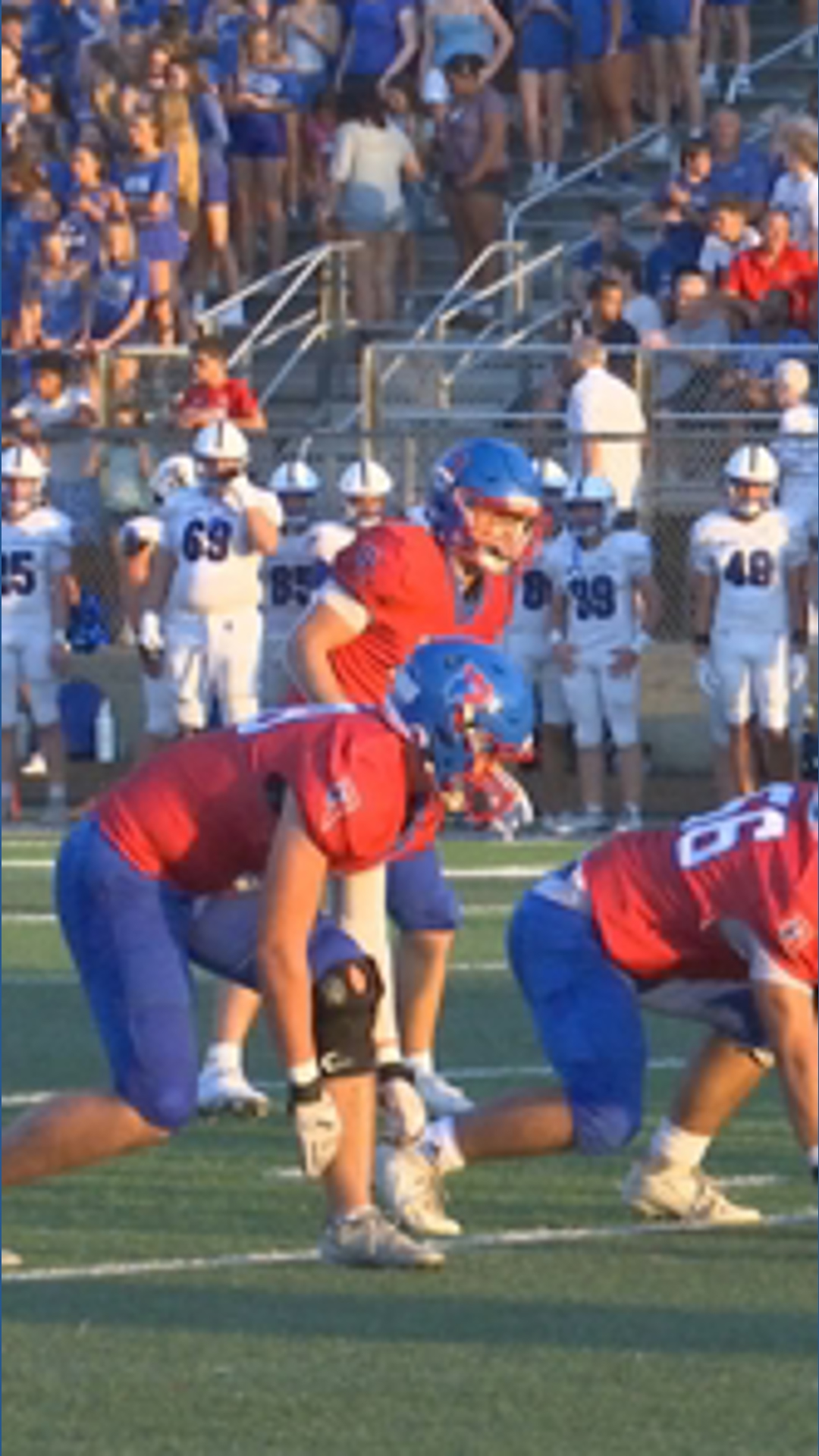 Schools made some adjustments to protect players and fans from the heat at games across central Indiana Friday night.