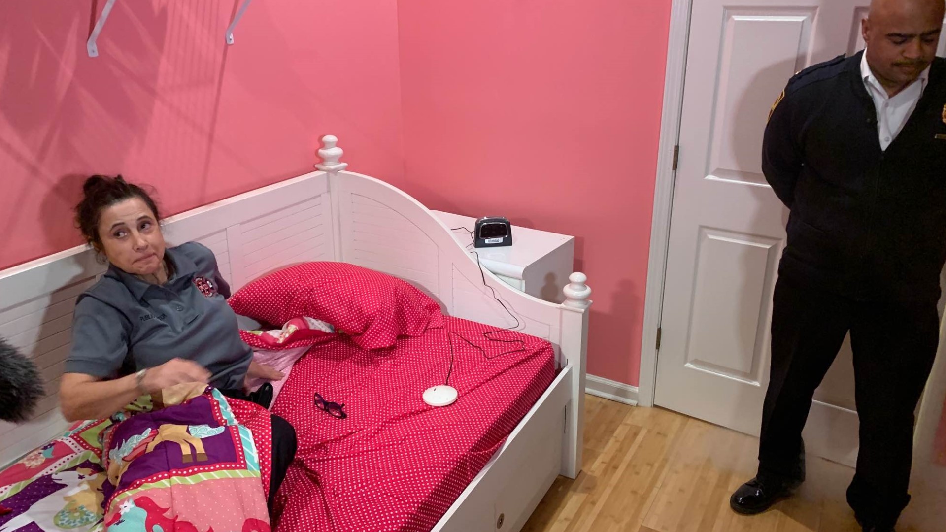 IFD offers bed shaker smoke alarm system for those who are deaf