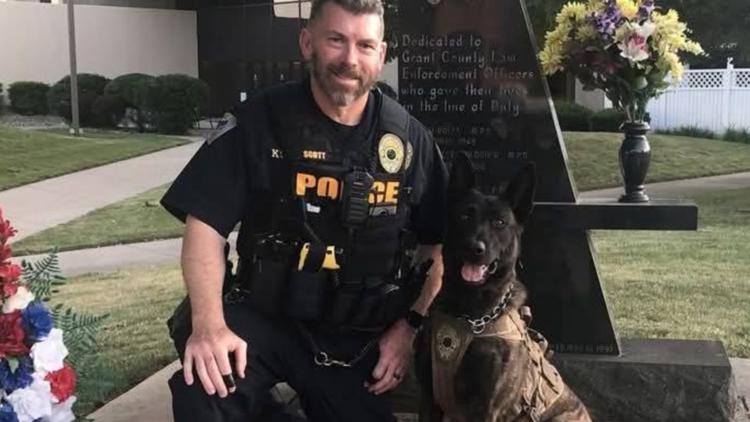 Marion police K-9 dies following fight with illness
