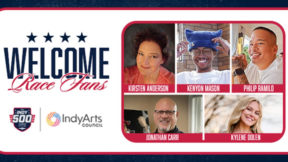 5 central Indiana artists to create 2026 Welcome Race Fans artworks