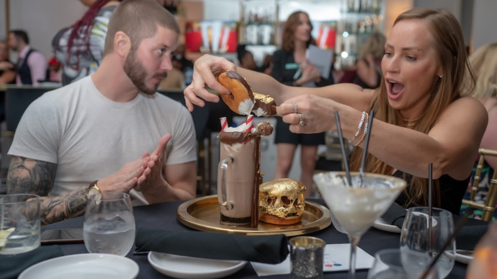 Inside the Sugar Factory in downtown Indianapolis