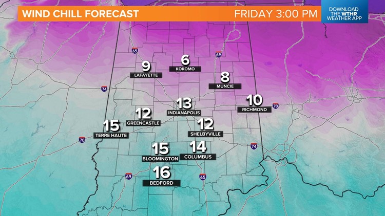 Live Doppler 13 Weather Blog: Cold Friday with weekend warmup