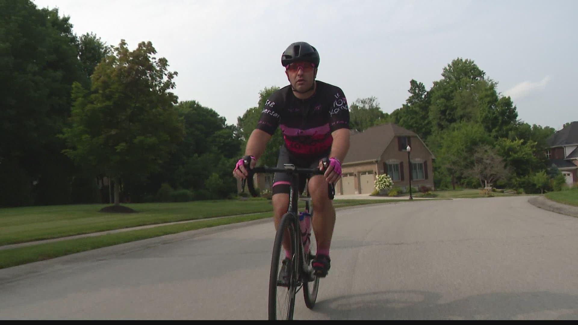 Founder Kyle Vannoni hopes to have 100 cyclists in this year's ride.