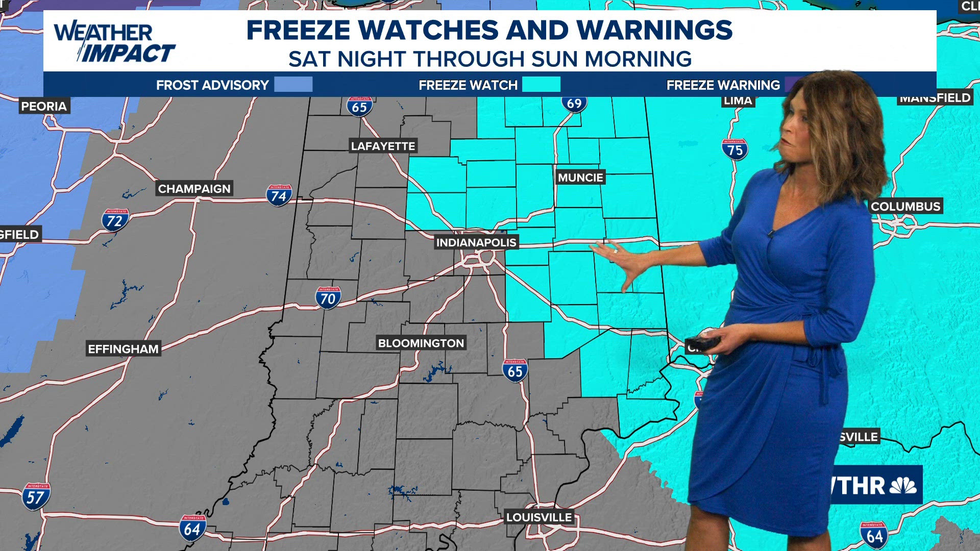 Track Meet Update 13Weather Forecast | 5 p.m. update, Oct. 16, 2026 | wthr.com