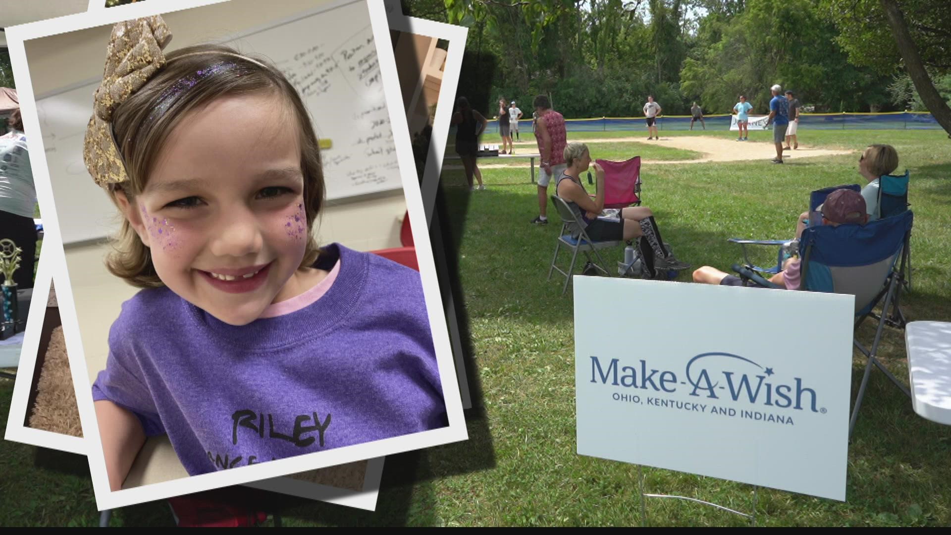 Grace is a 6-year-old girl who's undergoing treatment for leukemia.