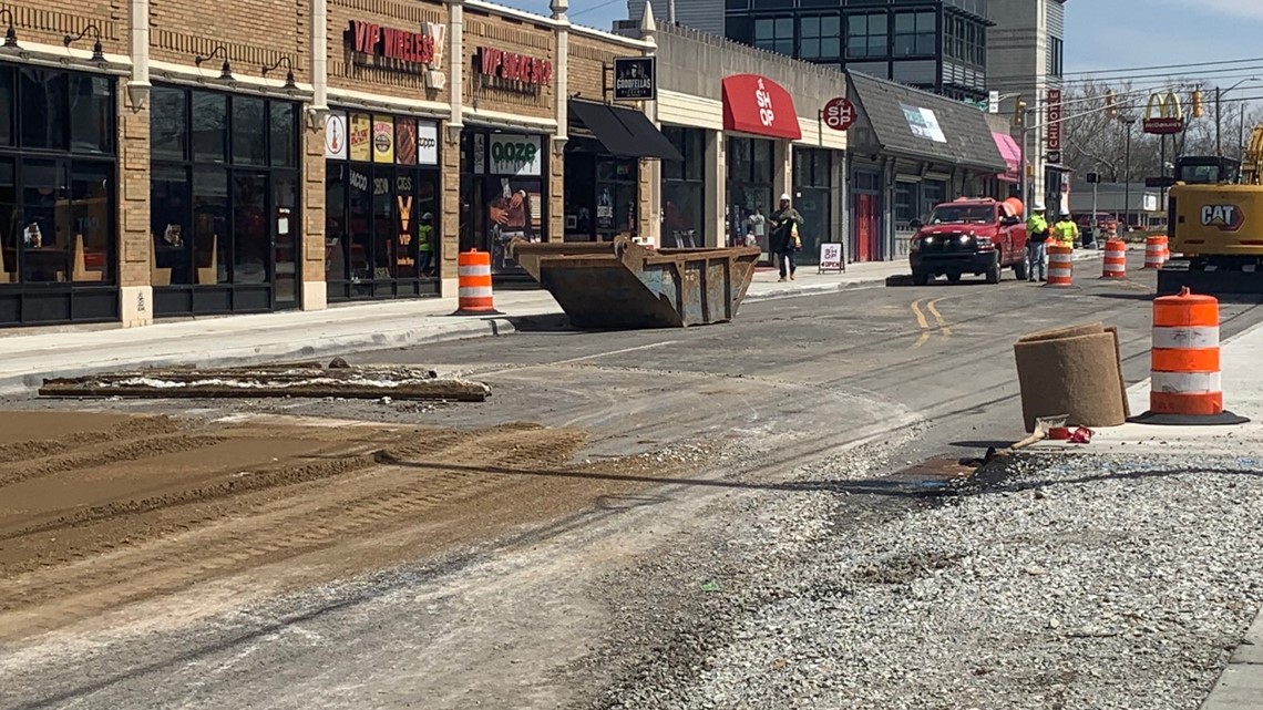 Crews to start second phase of Broad Ripple Ave. construction | wthr.com
