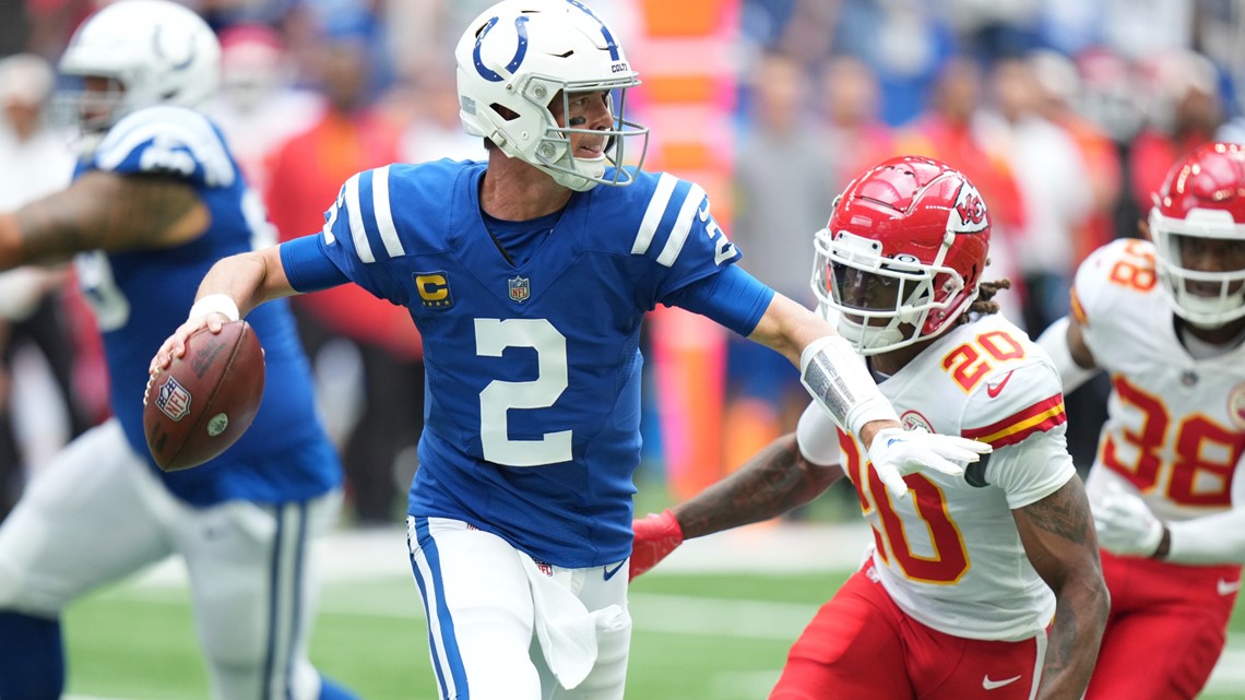 Ryan drives Colts to 1st win with 20-17 comeback vs Chiefs - The San Diego  Union-Tribune