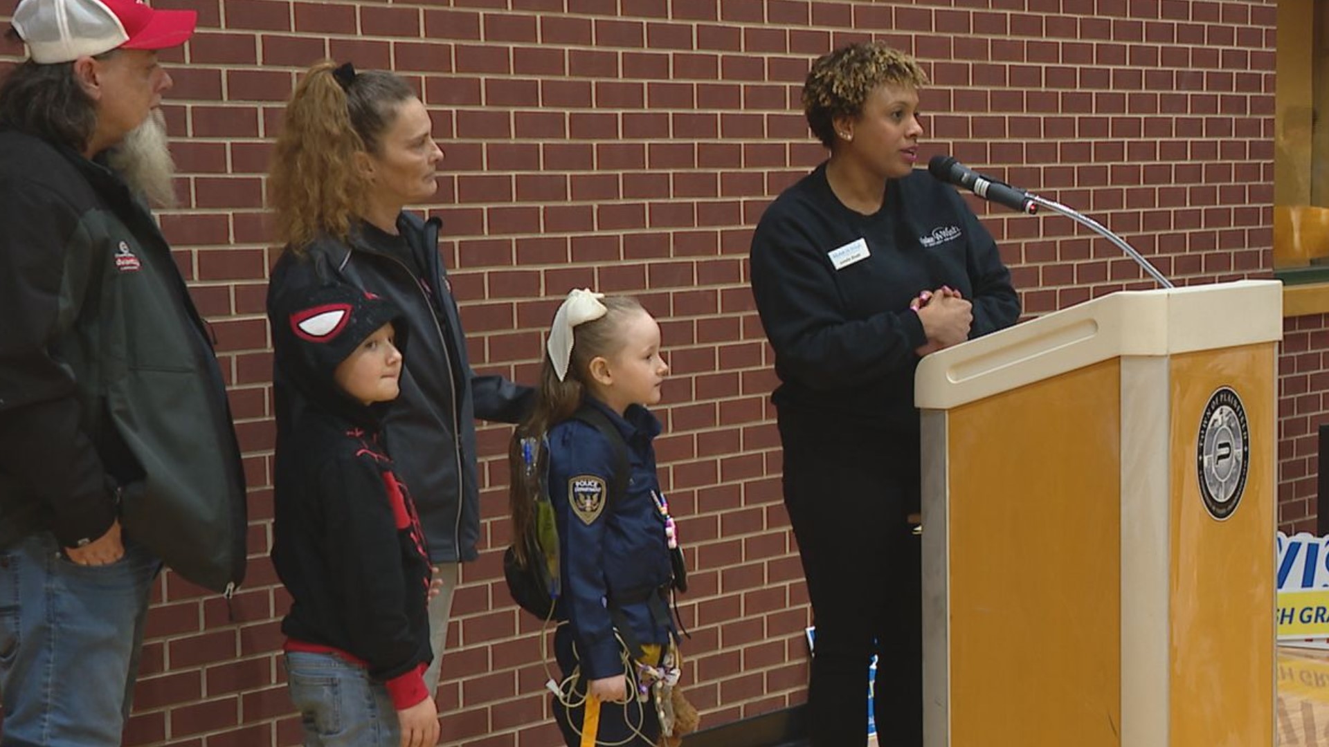 Make-A-Wish 8-year-old swears in to Plainfield Police Department | wthr.com