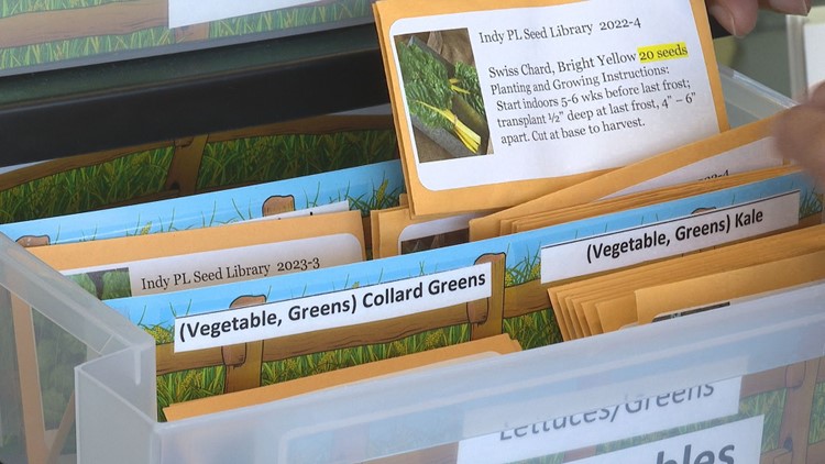 Seed library helping feed Indianapolis families, foster interest in gardening