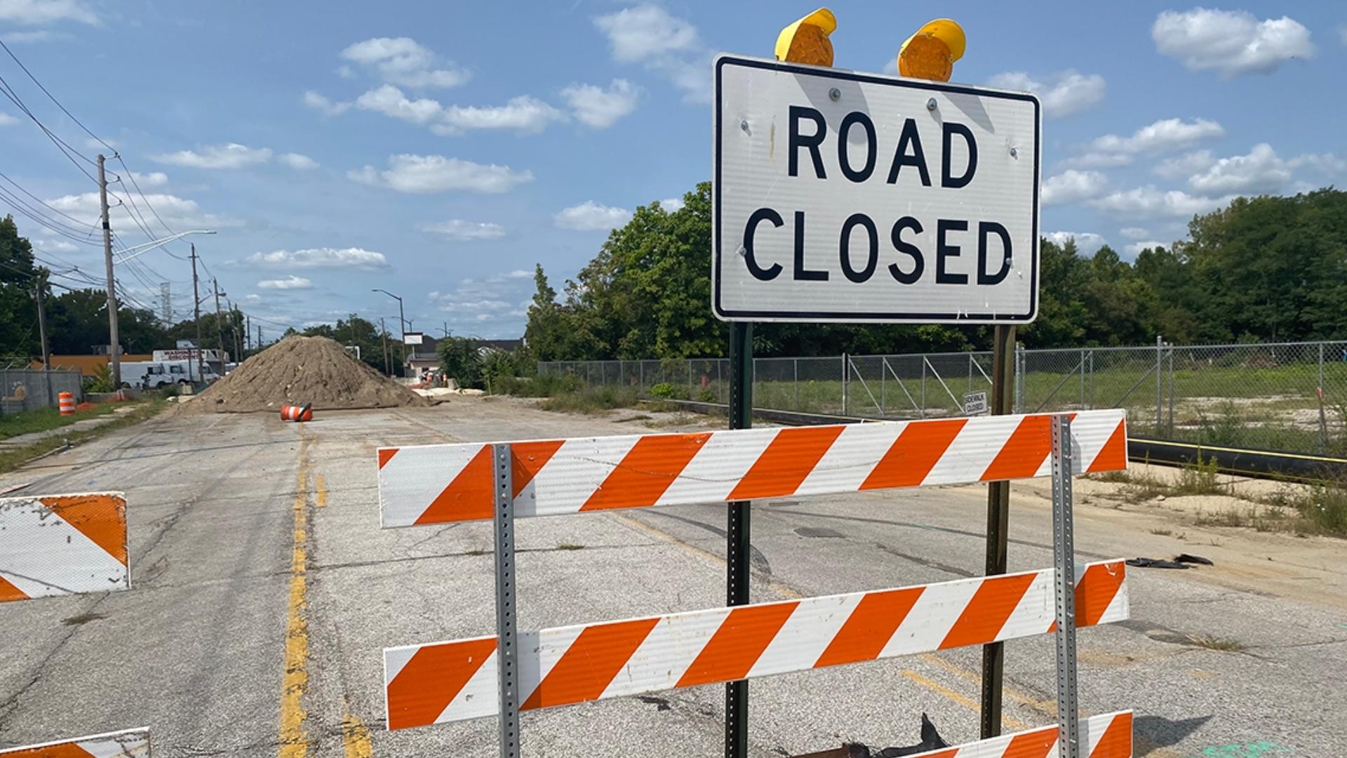 The bridge over Little Eagle Creek has been closed for nearly eight months.