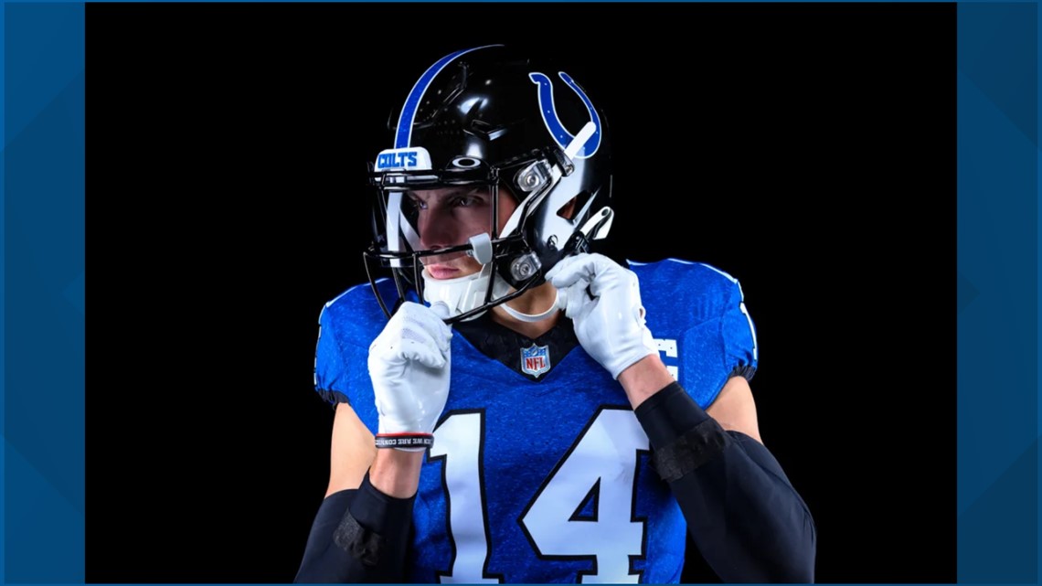 Colts unveil new alternate 'Indiana Nights' uniforms - Stampede Blue