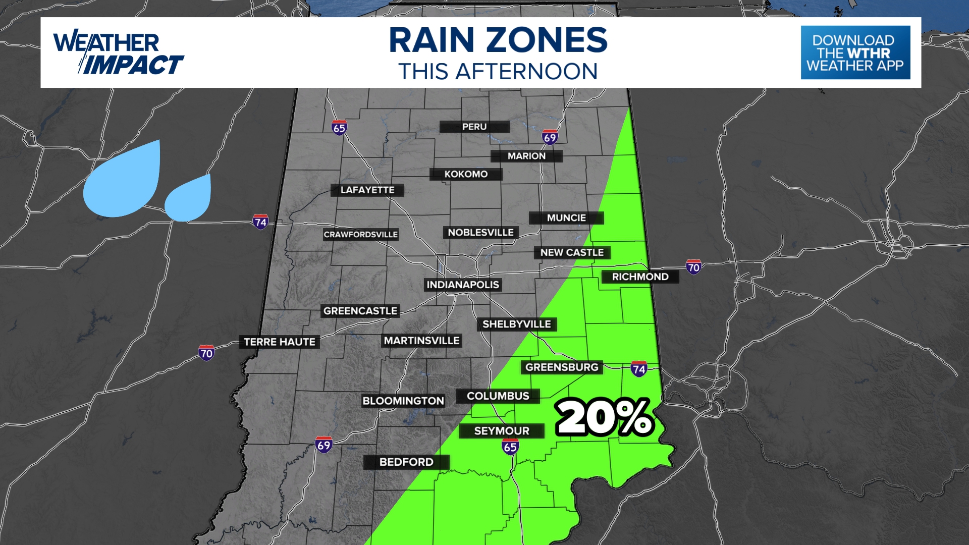 Weak summer front brings lower humidity to Indiana for 2-3 days | wthr.com