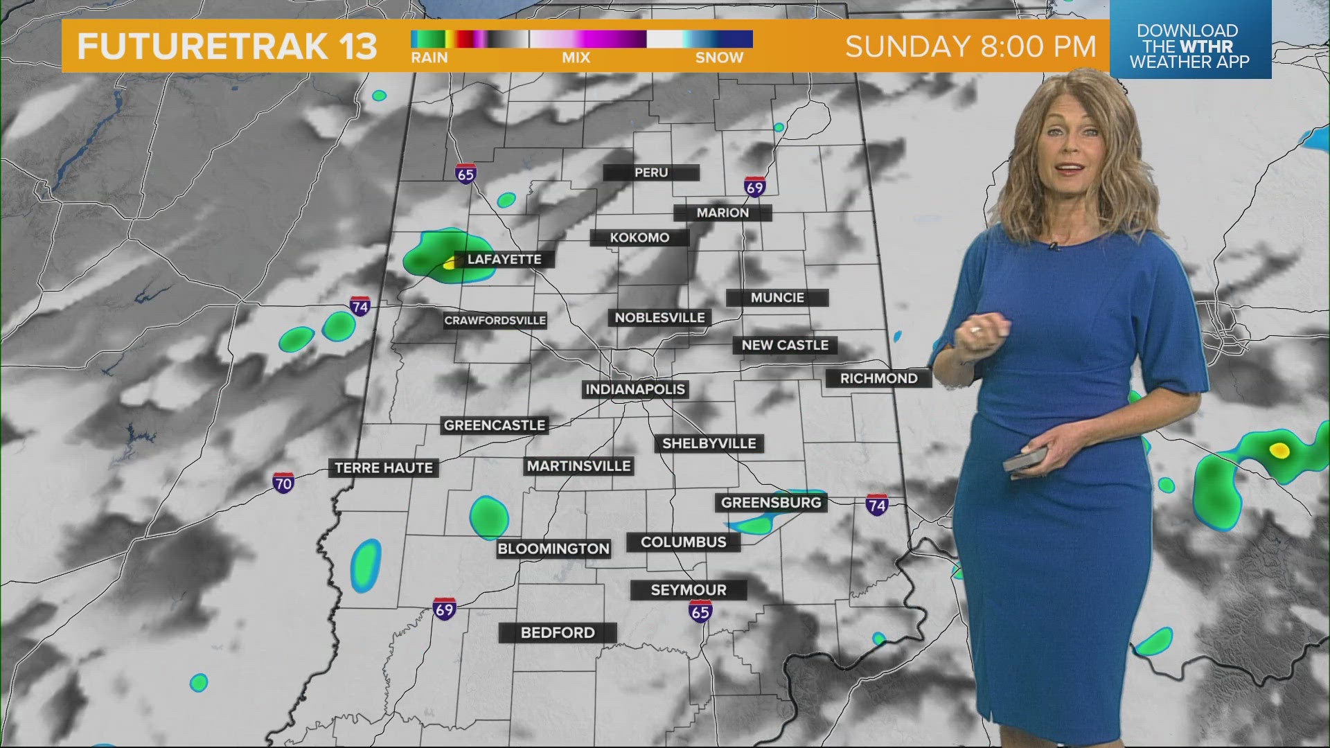 Angela's morning forecast for Sunday, Sept. 29, 2024.