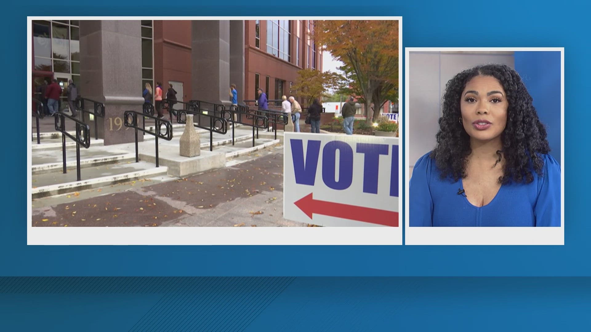 Under the "Hoosier Hall Pass" program 16 and 17 year old students are allowed to miss a day of school to staff polling centers.