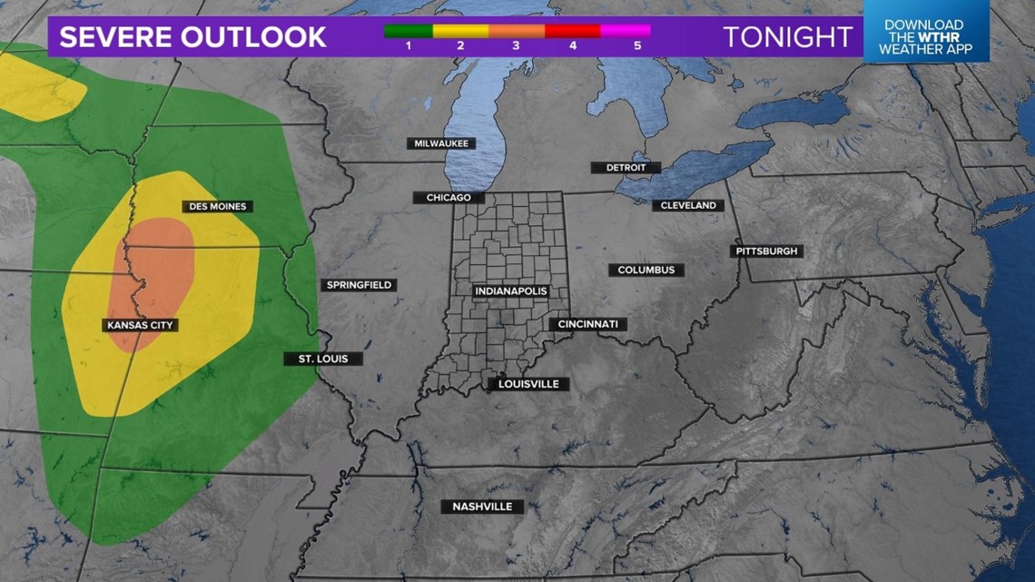 Scattered showers and storms Saturday in central Indiana | wthr.com