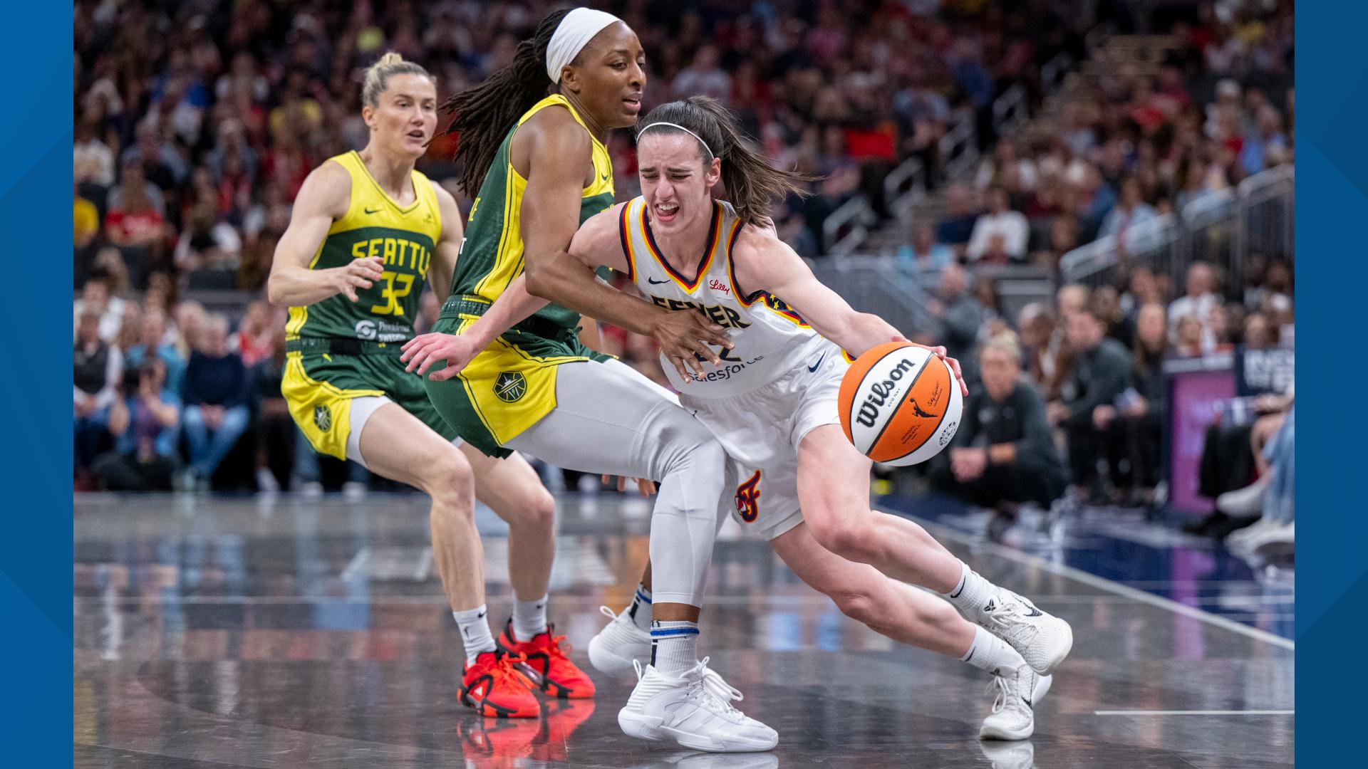 Clark, physical play, foul questions dominating WNBA discussions | wthr.com