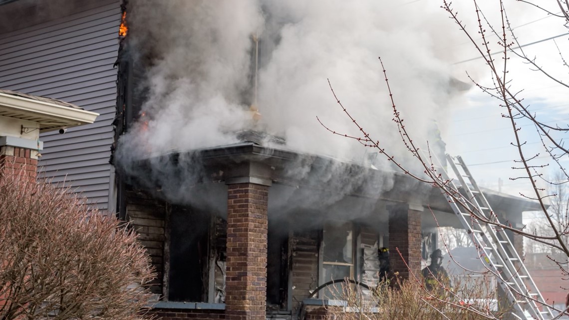 1 person critically injured after near east Indy house fire