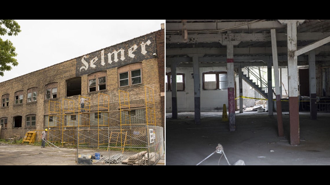 Work begins converting old Elkhart factory into apartments
