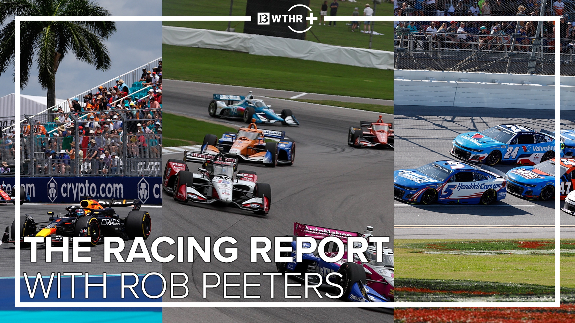 Motorsports journalist Rob Peeters previews the F1 Miami Grand Prix, IndyCar's Month of May, and breaks down the NASCAR weekend in Talladega.