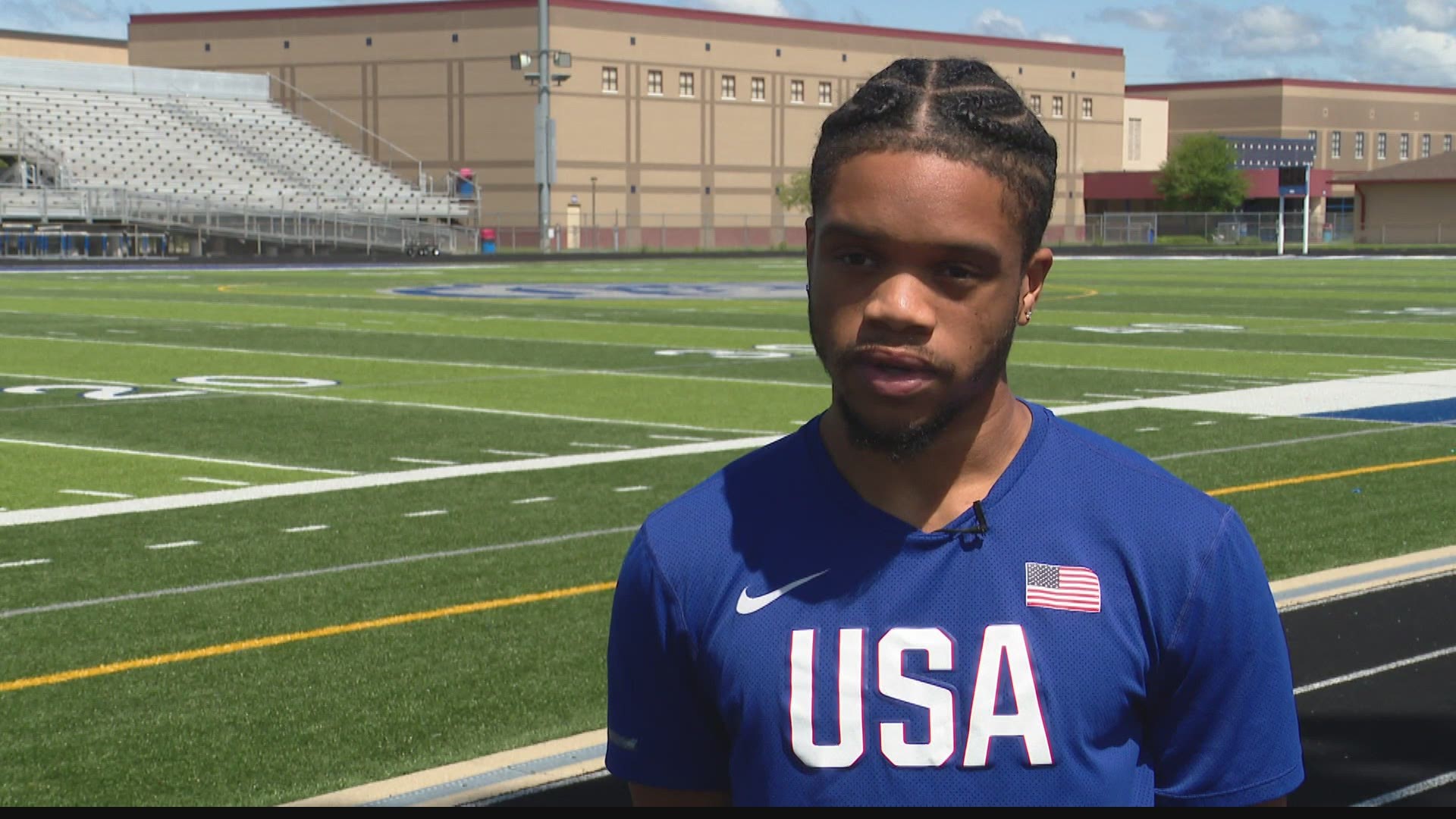 A 19-year-old from Fishers qualified for the Paralympic games last month and will compete in the 100 and 400-meter dashes in Tokyo.
