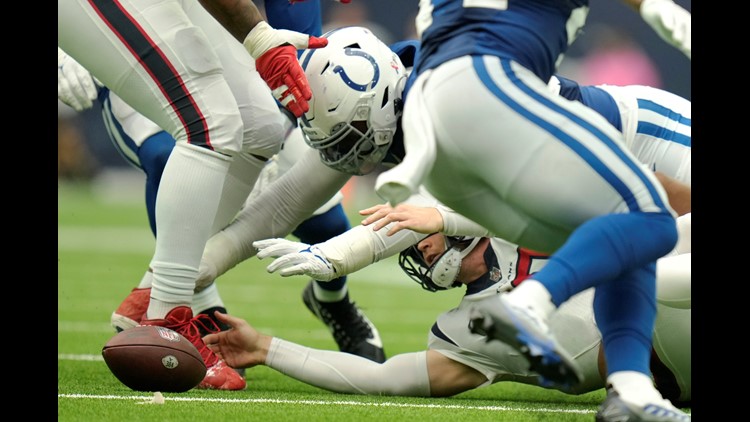 Houston Texans vs Indianapolis Colts final score: Texans blow 17-point  lead, turn it into a tie - Battle Red Blog